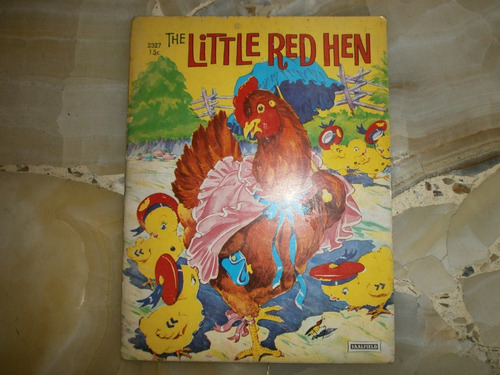 The Little Red Hen Saalfield Publishing Company Akron Ohio N