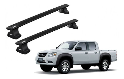 Barras Thule Mazda Bt-50 07-12 Tn / Wingbar Black