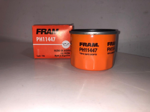 Filtro De Aceite Toyota Etios Fram Ph11447