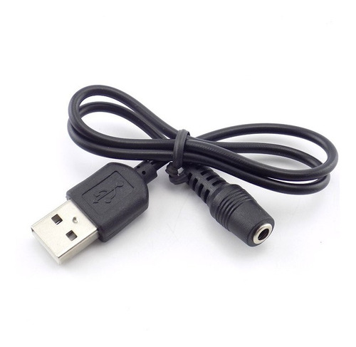 Cable Extension Corriente Usb A Dc Plug 12v Punta 1,35x3,5mm