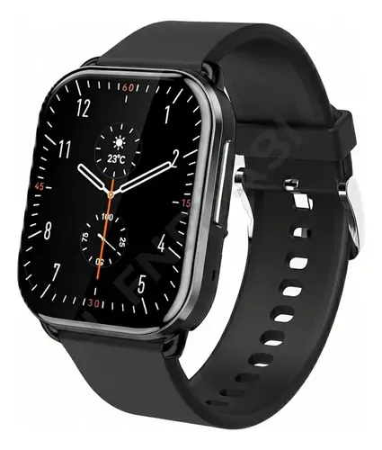 Relógio Smartwatch Qcy Watch Gs S6 Bluetooth Ipx8 Cor Preto