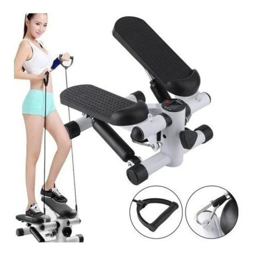 Máquina Escaladora Caminadora Stepper + Bandas Elásticas Xl