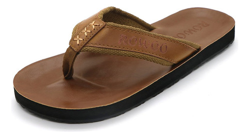 Hummoo Flops De Cuero Pu Masculino - Sobre B07bhkgqrl_060424