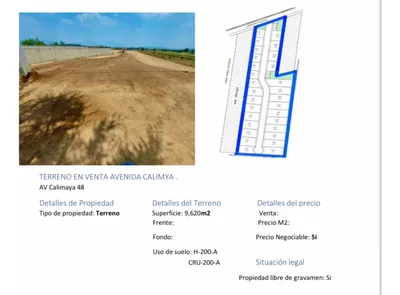 Terreno en venta