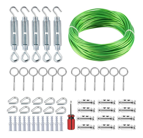 Abimars Kit Colgante Cadena Luz Delobo Cuerda Cable Pvc