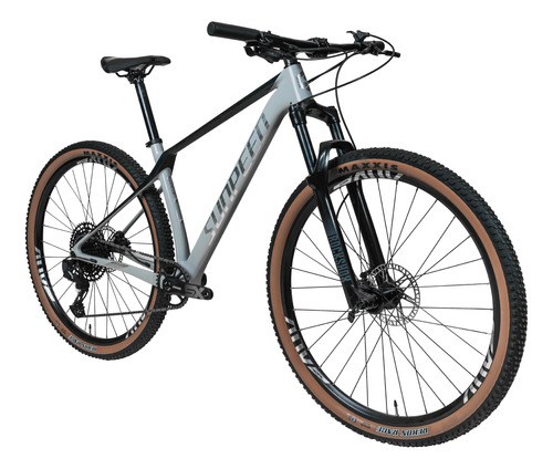 Bicicleta De Mtb Sunpeed Rock Platinum Carbono Sram Nx 1x12