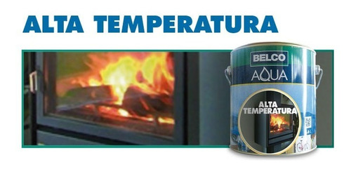 Esmalte Sintetico Alta Temperatura Col Aluminio Belco 0.9l