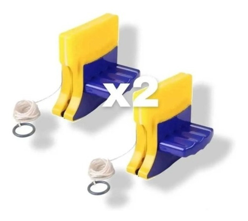 Pack X2 Limpia Vidrios Magnéticos Limpiador De Ventanas 