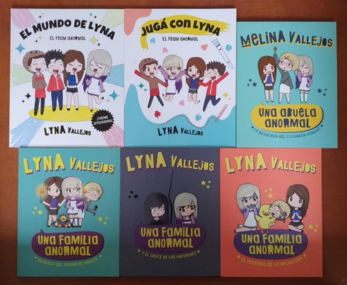 Lote X 6 Lyna Vallejos Una Familia Anormal Melina Universos