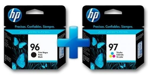 Cartuchos Hp 97 + 96 Originales C9363wl C8767wl Combo 