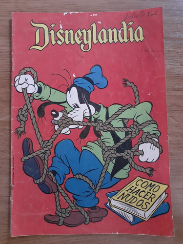 Cómic Disneylandia Número 186 Editora Zig Zag 