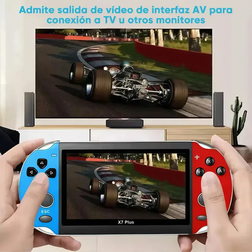 X7 Plus Dual Rocker Pantalla Grande Consola De Juegos De Man