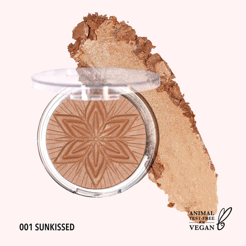Iluminador Bronceador En Polvo Rostro Y Cuerpo Moira Bronzer