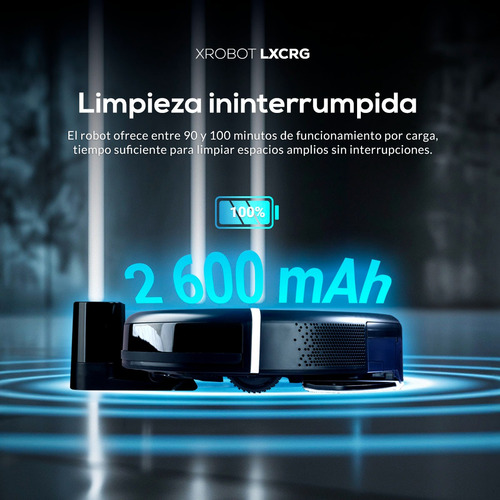 Robot Aspiradora Inteligente Barre Y Trapea Lanix Lxcrg