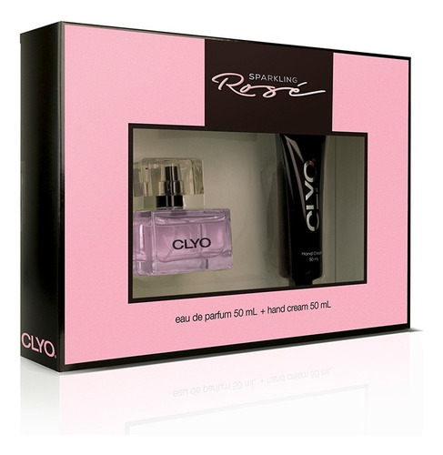 Set Clyo Perfume Sparkling Rose + Crema De Manos 50ml