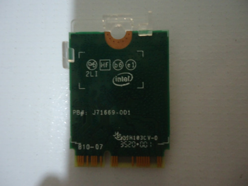 Placa Wifi Dell P75f Wireless 9462 Bluetooth 5.0 9462ngw (Usado)