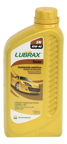 Óleo de motor Lubrax Tecno 10w-40 1 litro