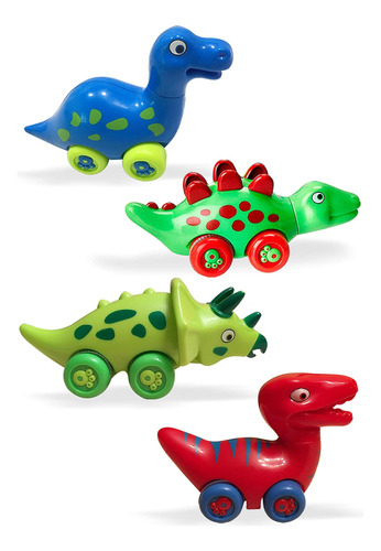 3 Bees And Me Dinosaur Car Toys Para Niños Pequeños | Paquet