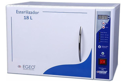 Estufa Para Esterilizacion Egeo 18l Acero Inoxidable