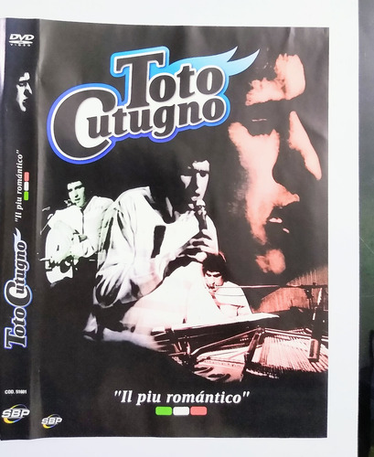 Toto Cotugno Dvd Il Piu Romántico Con 14 Temas 