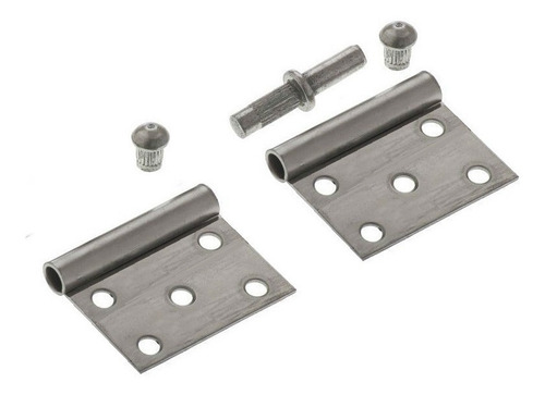 Bisagras Ficha 5 Carpintero Reversible Zincada Azul 2x5x2