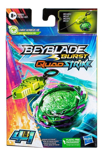 Beyblade Burst Quadstrike Chain Kerbeus K8 Hasbro Original