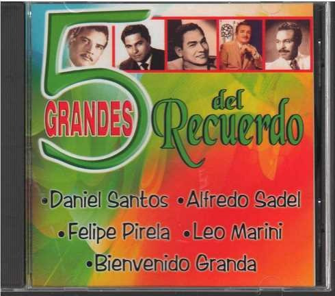 Cd - 5 Grandes Del Recuerdo/ Varios - Original Y Sellado