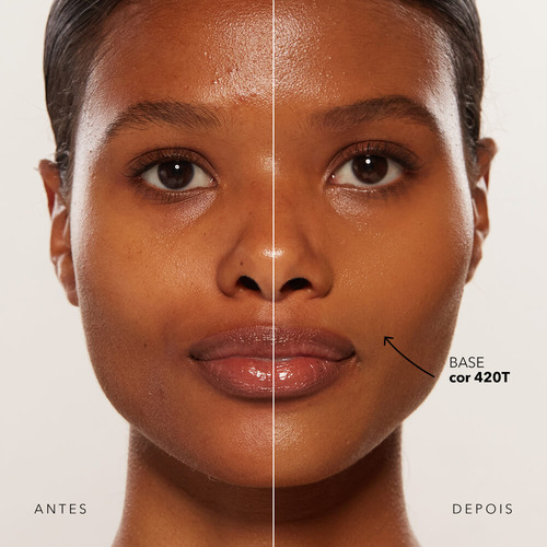 Base Líquida Escura Semi-matte Skin Foundation 420t Océane