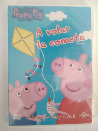 Peppa Pig A Volar La Cometa Dvd Vol. 1 Temporada 3