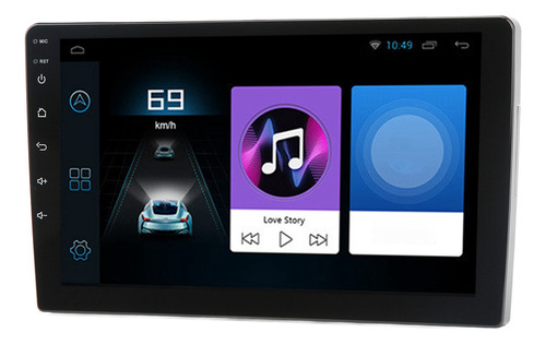 Radio De Coche De 9 Pulgadas, 4 G Ram, 32 Gb, Rom, Dc12 V, C