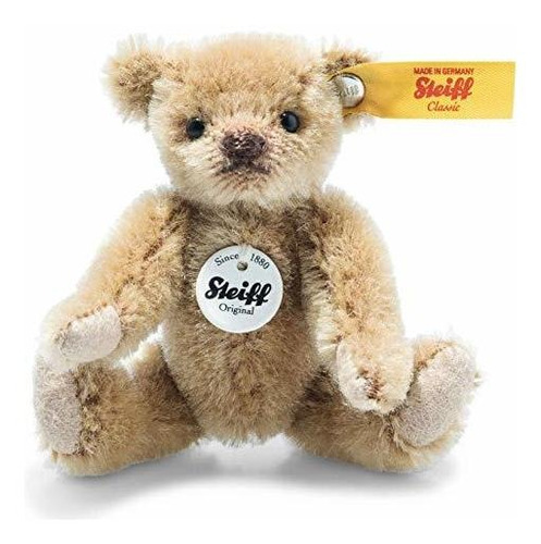 Steiff Mini 4  Oso De Peluche Mohair Plush, Animal De Ylpjl