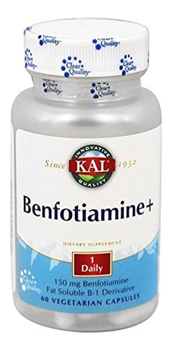 Benfotiamine Kal 60 Vcaps