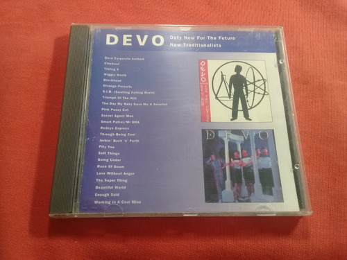 Devo / 2 Albumes En 1 Cd Duty Now For The New Tradi / Eu B 