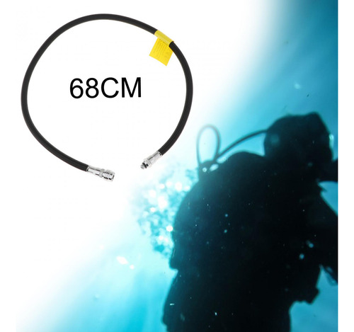 Regulador De Manguera Lp De Baja Presión Para 68cm Negro
