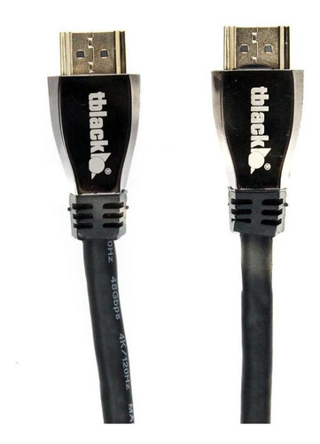 Cabo Hdmi 8k 2.1 3d Ultra Hdr Ponta Gold Chip 2mts Blindado