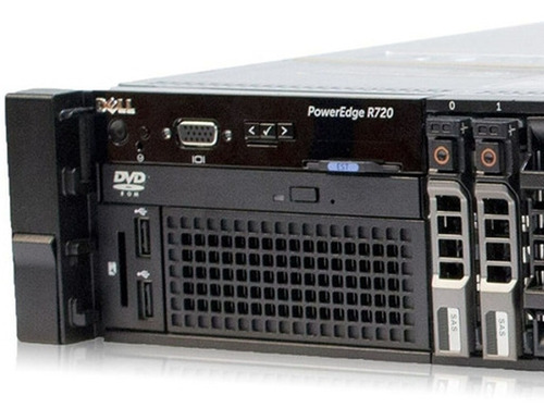 Dell Poweredge R720 / 2x 8 Core 16 Threads / 256 Gb Ram (Usado)