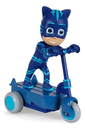 Scooter Pj Masks - Veículo Rádio Controlado 3 Funções