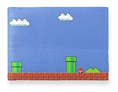 Carteira Slim Jogo Super Mario e Luigi - Frete Grátis