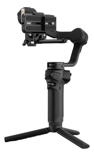 Estabilizador de cardán Zhiyun Weebill 3s Combo LED con mango en E, color negro