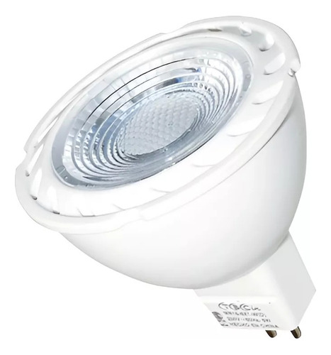 Dicroica Led Mr16 Directo 220v 5w Dimerizable Cálida Tbcin Luz Blanco Cálido