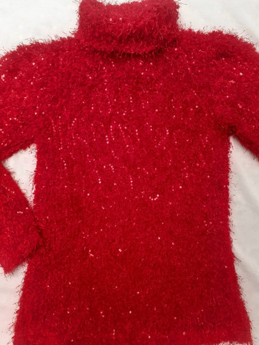 Sweater Abrigo Pulover Nena Con Brillo Espectacular