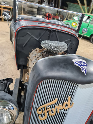 Hot Rod V8 Flathead Conversível 1932 Não É Fordinho 29 Tudor