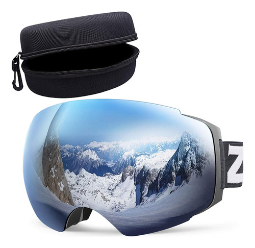 Gafas De Esquí X4 Con Una Funda Rígida De Protección Eva