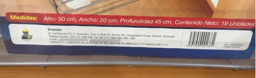 Porta Vajilla Aerocloset