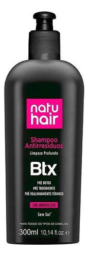 Kit 3unid Shampoo Antirresiduo 300ml Cada - Natuhair