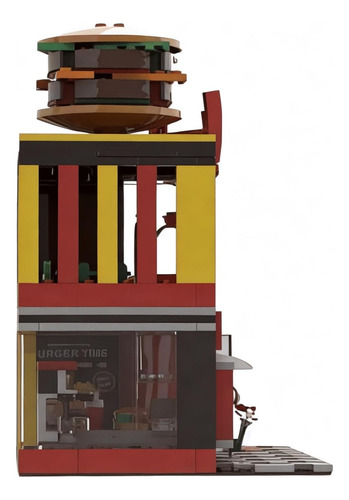 Juego De Bloques De Construcción Para Restaurante, Conjunto