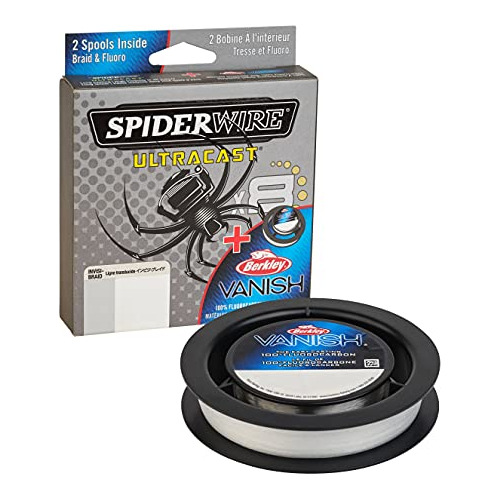 Spiderwire Ultracast Braid Desaparece Fluorocarbono V38l4