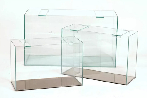 Pecera 60x40x30 Vidrio 5 Mm - 72 Litros Aquabreed