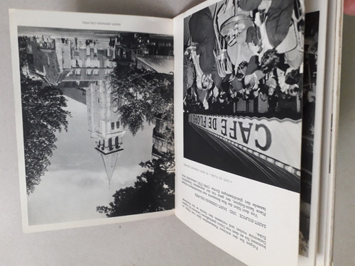 Folleto Turístico De París Año 1960 - Ilustrado (Usado)