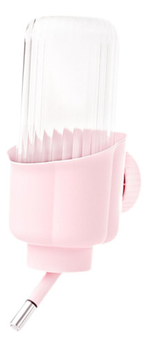 Bebedero Automático Para Conejos, Botella De 500ml Rosa